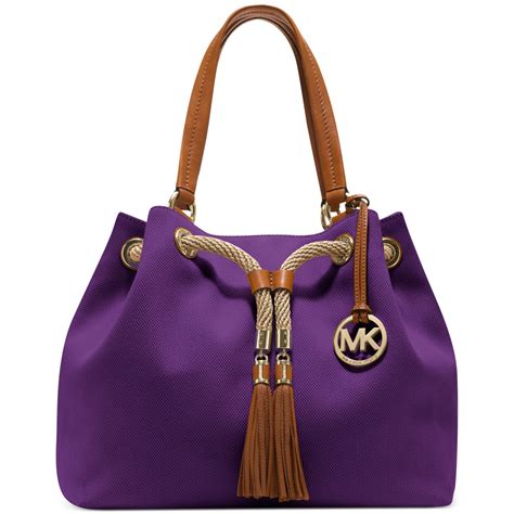 michael kors purple bag uk|Michael Kors close out totes.